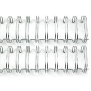 Cinch Bind Silver Wire 2.5 Cm / Arillos Metálicos para Engargolar Plateados 1" - 2.54cm