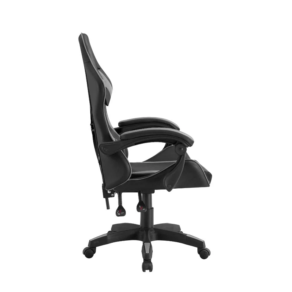 Silla Gamer Yekson, Negro y Gris, con Cómodo Espaldar y Rodachines - Imagen 3
