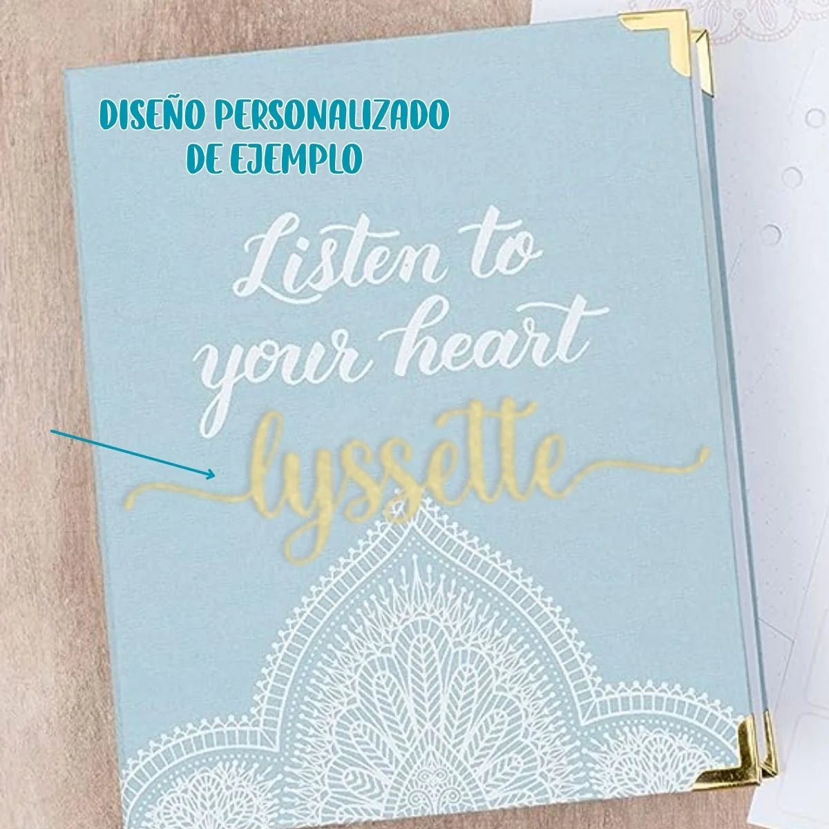 Journal Peace Binder / Paquete de Agenda y Separadores - Imagen 2