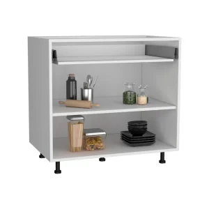 Gabinete Inferior, Bosso, Blanco Perla, No incluye puertas