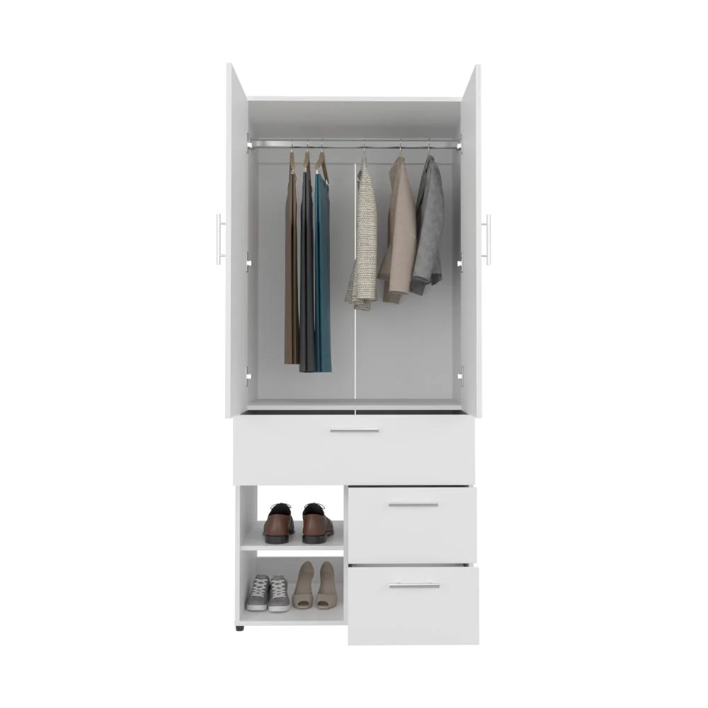 Closet Apina, Blanco, de dos puertas abatibles ZF - Imagen 4