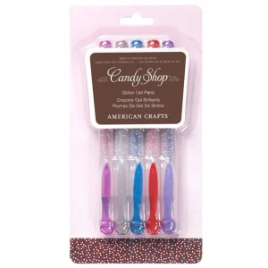 Candy Shop Glitter Gel Pens / Plumas de Gel Colores Con Brillitos