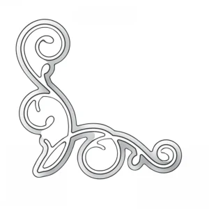 Angwin Corner Dies / Suaje de Corte Esquina Arabesco