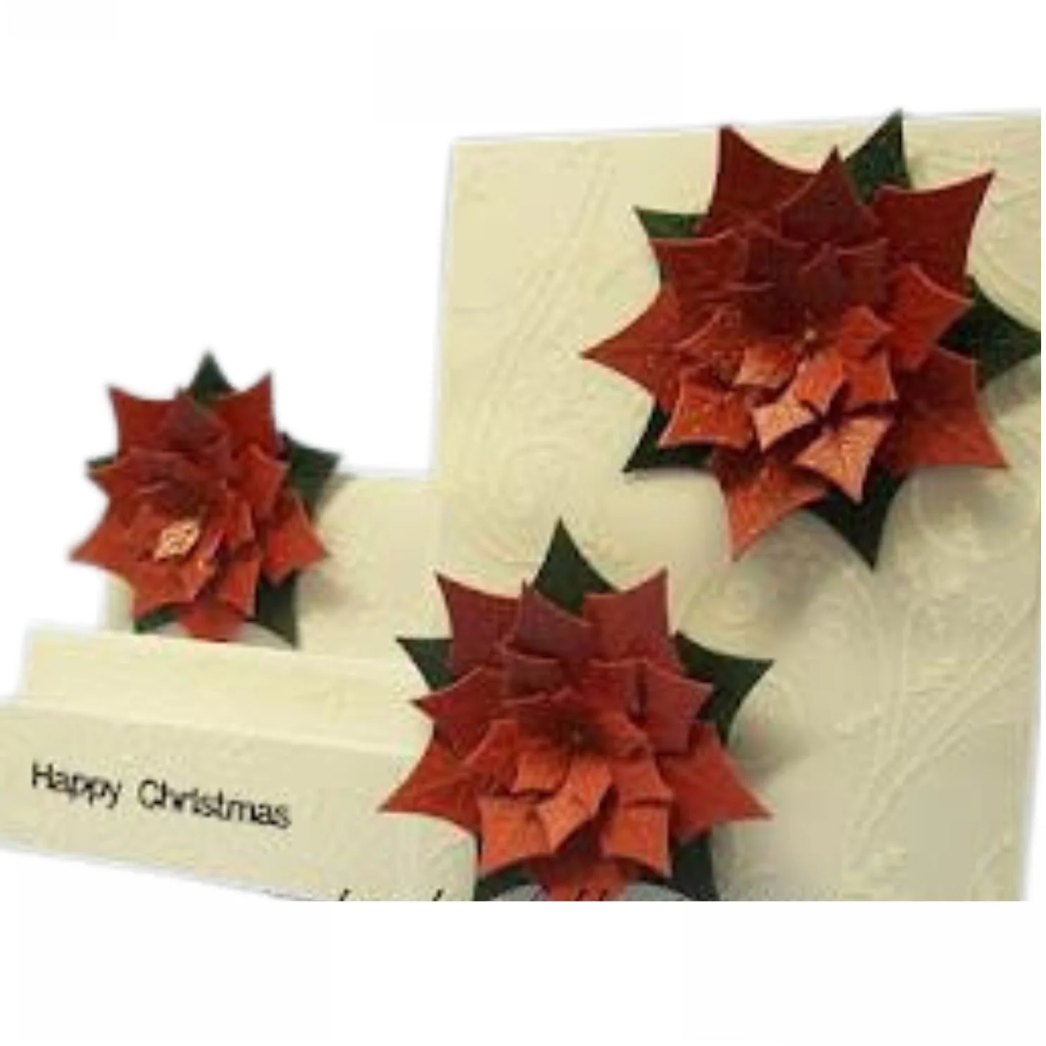 Assorted Poinsettias Die / Suaje Nochebuenas - Imagen 2