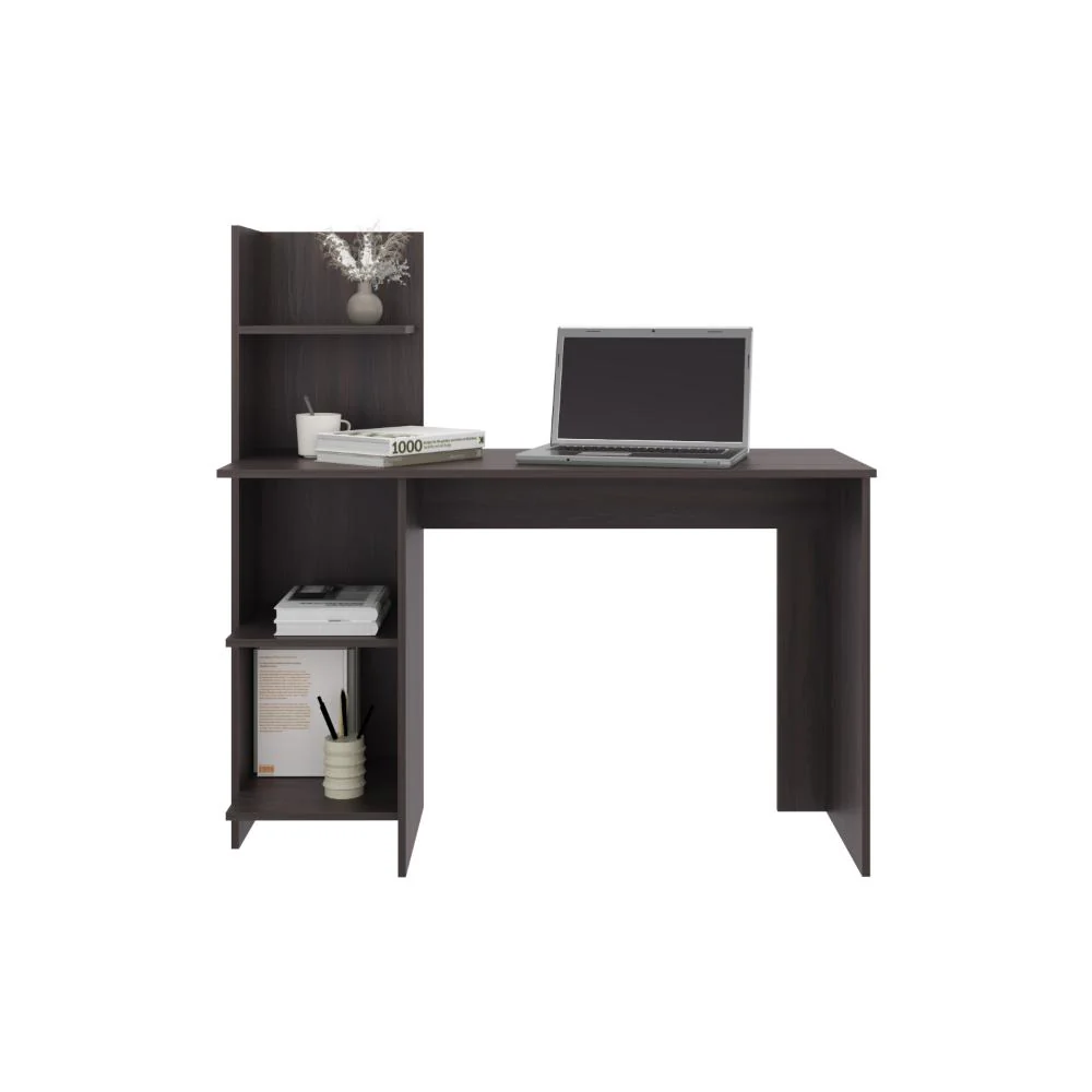 Escritorio Vilna, Grafito, con Amplia Superficie de Trabajo Madera RH - Imagen 3