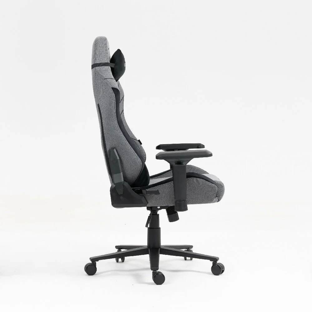 Silla Gamer Premium Versus V-40 Gris-Tela - Imagen 3