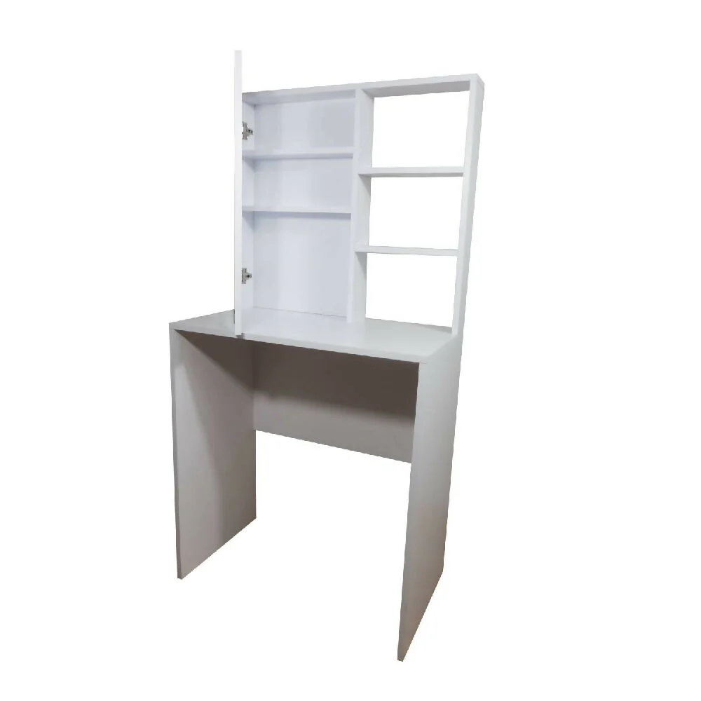 Tocador Mallorca 140x70x40cm Blanco + Silla Blanca - Imagen 8