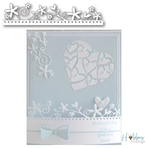 Blooming Dotted Border Die / Suaje de Borde de Flores