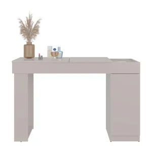 Mueble Tocador Ivak, Capri, con espacio para ubicar maquillaje incluye espejo