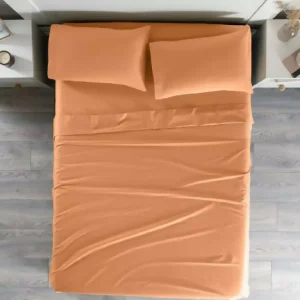 Juego de Sábanas para Cama Sencilla 100% Algodón Cabos Toscana, altura de 38 cm