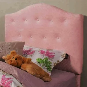 Cabecero Flotante Curvo Infantil 90x60 Rosa