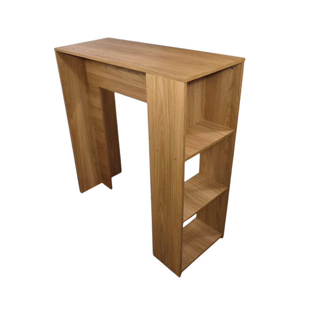 Barra de Cocina 101.5x100x40cm Madera + 2 Sillas Bar Madrid - Imagen 4