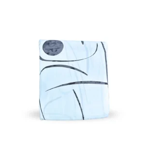 Juego sábana doble estampado blanco/gris/negro king SB006-KN-BGN