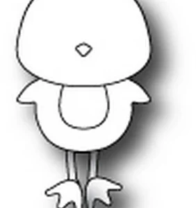 Large Chickadee Die / Suaje de Corte Pollito